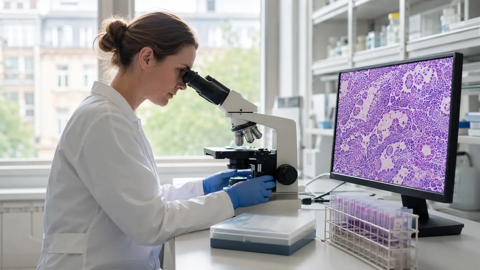 Pancreatic cancer histology research
